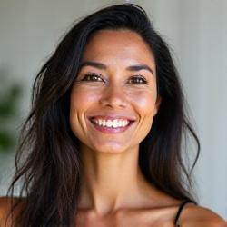 Headshot of Sophia Khan, a certified Aura Bloom wellness coach.